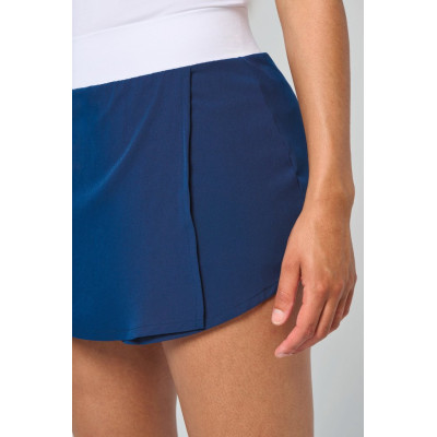 Padel skirt with integrated shorts